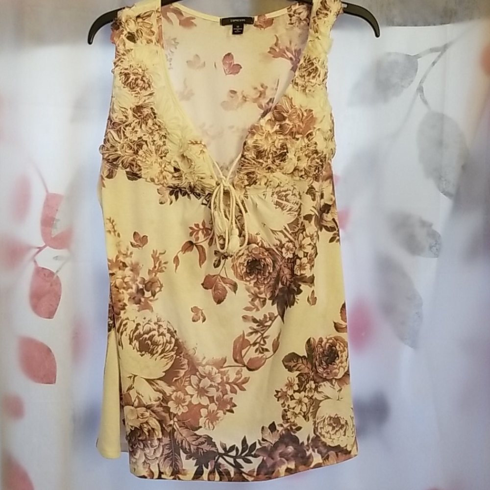 VGUC Espresso Women's Sleeveless Top